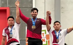 ¡Poder sinaloense! Jorge Adán Cárdenas levanta tres de oro en Nacional de Primera Fuerza