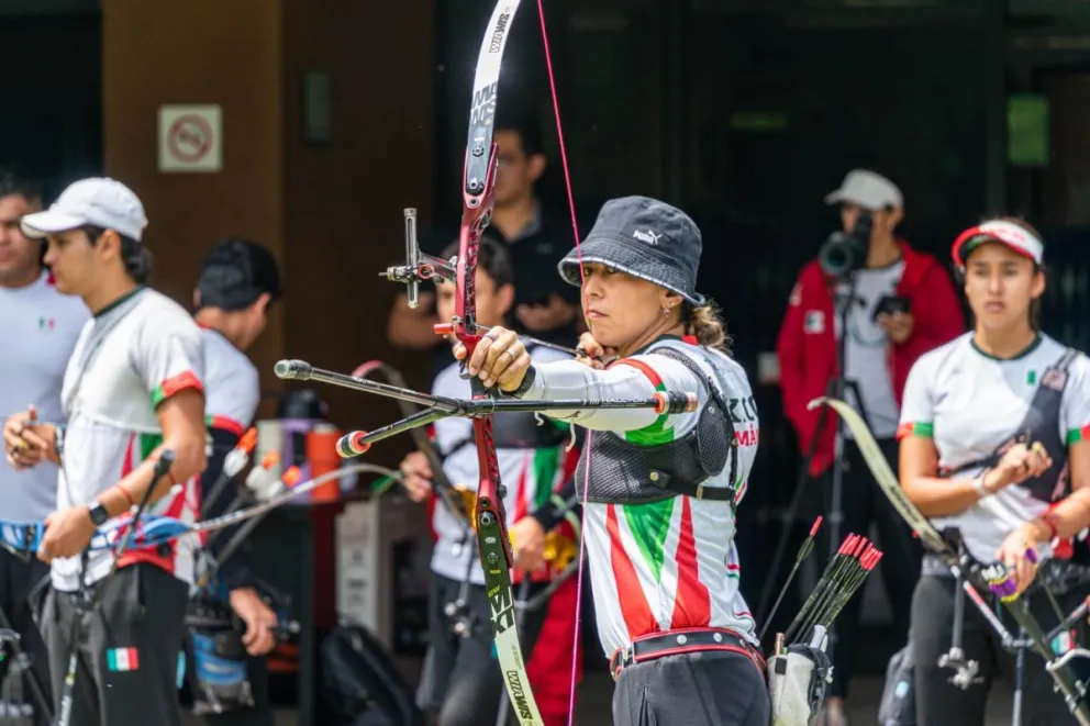 Mexicanos inician actividad en Campeonato Mundial de Tiro con Arco, clasificatorio a París 2024