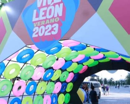 ¡Como en playa! Así se vive el Festival Vive León Verano 2023