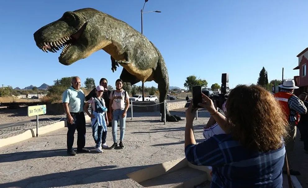 Dino Fest 2023  y fiestas patronales hay en la cartelera de  agosto de eventos de Sonora. Foto: Cortesía