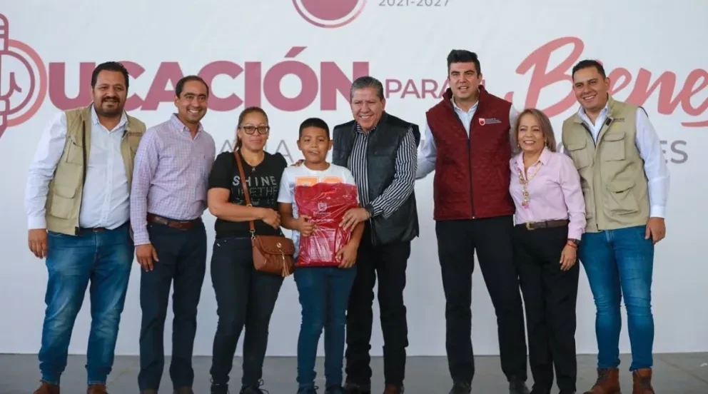 Más de 267 mil niños recibirán un paquete de útiles escolares gratis en Zacatecas. Foto: Cortesía