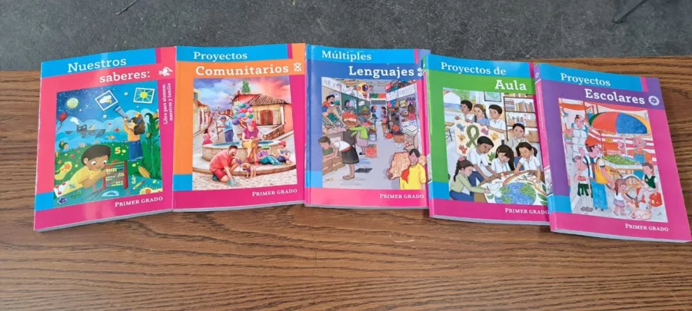 Nuevos libros de la SEP para el ciclo escolar 2023-2024. Foto: Cortesía