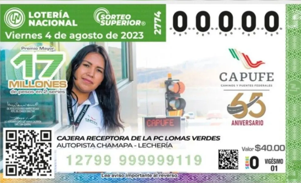 Lotería Nacional: resultados del Sorteo Superior 2774 del 4 de agosto de 2023