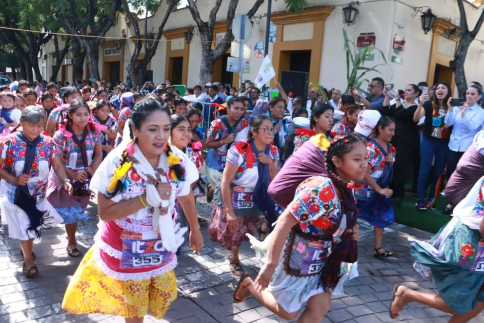 La Carrera de la Tortilla en Tehuacán, Puebla. Foto: Cortesía