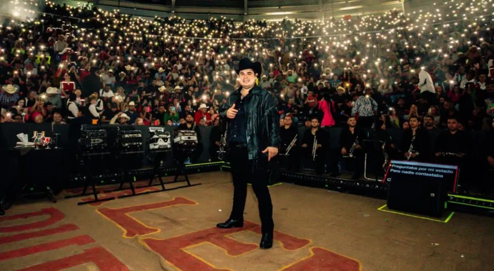 Ya inició la preventa de boletos de Alfredito Olivas para su concierto en la ciudad de Tuxtla Gutiérrez. Foto: Cortesía