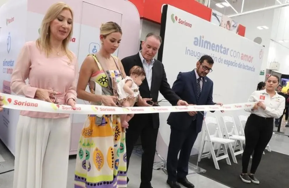 Se inauguró un Lactario en Soriana Híper Contry, en Monterrey. Foto: Cortesía