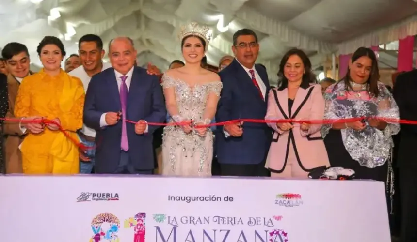 La Gran Feria de la Manzana 2023, en Zacatlán, Puebla. Foto: Cortesía