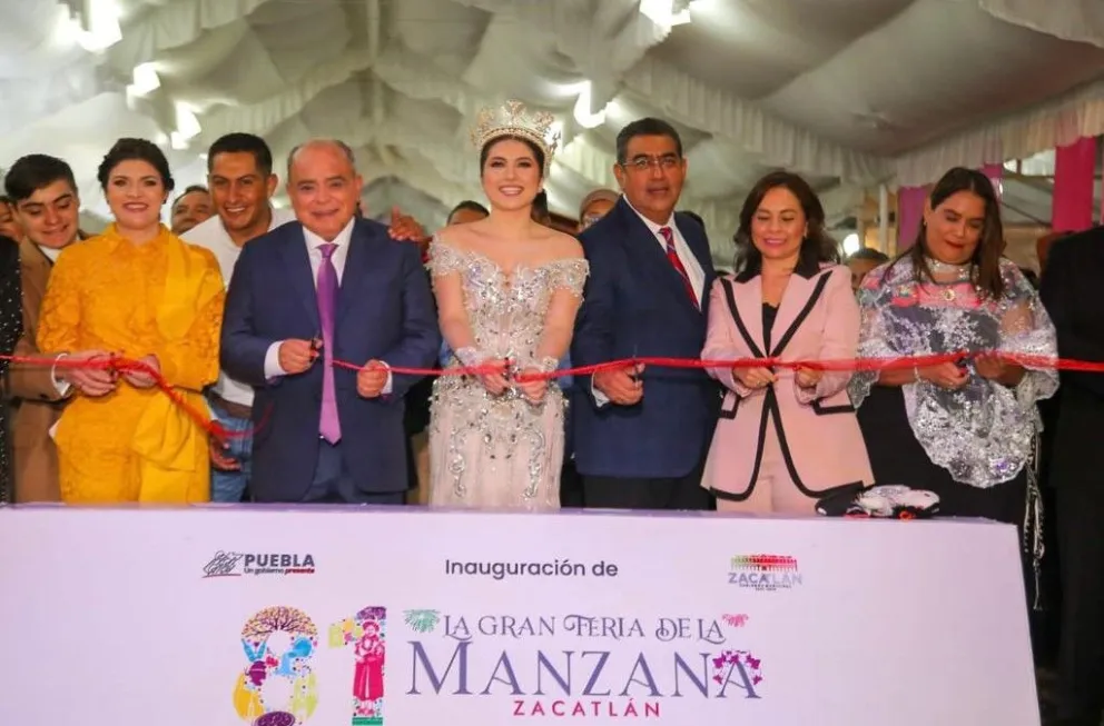 La Gran Feria de la Manzana 2023, en Zacatlán, Puebla. Foto: Cortesía