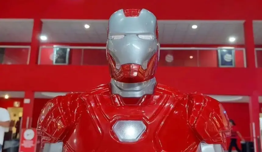 Ya salió la palomera de Iron Man en Cinemex. Foto: Vasos de Cine y C