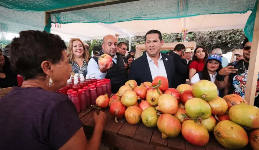 La Séptima Feria de la Granada en Apaseo el Alto, en Querétaro. Foto: Cortesía