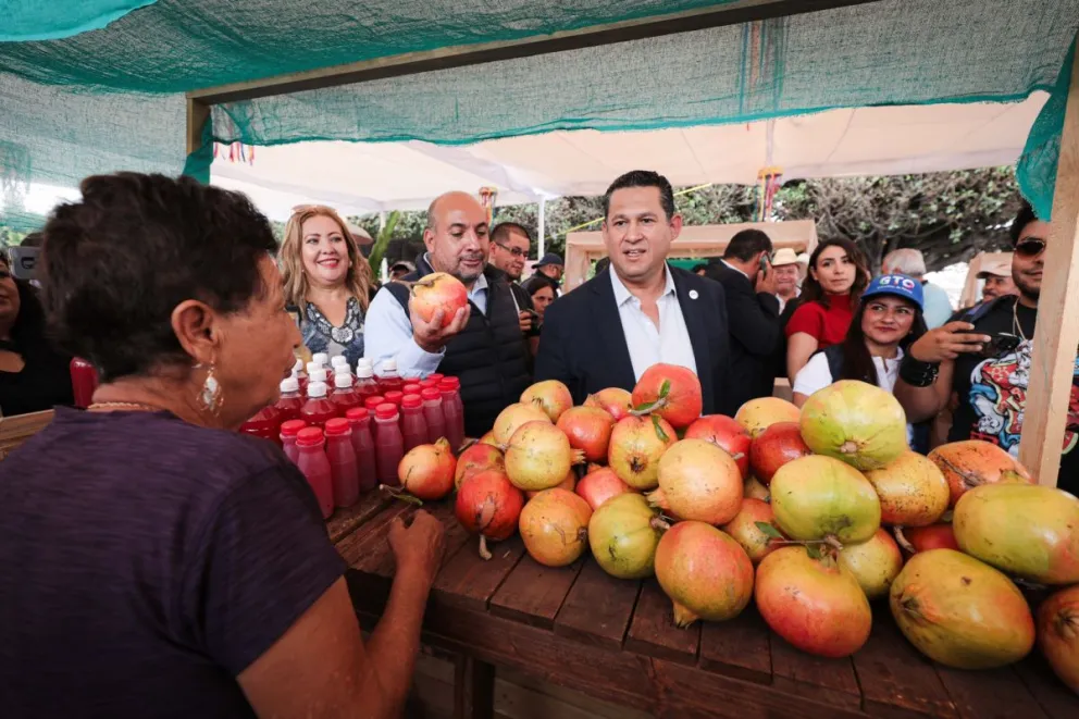 La Séptima Feria de la Granada en Apaseo el Alto, en Querétaro. Foto: Cortesía