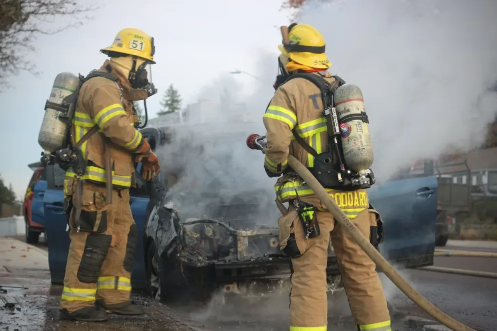 22 de agosto Día del Bombero; las mejores frases para felicitarlos en su día. Foto: Riley Edwards 