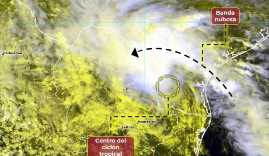 Harold se debilita a depresión tropical; esta es su trayectoria hoy 22 de agosto de 2023