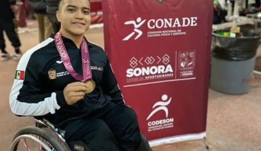 Andrik Martínez obtiene plata en Campeonato Mundial de Para Powerlifting.