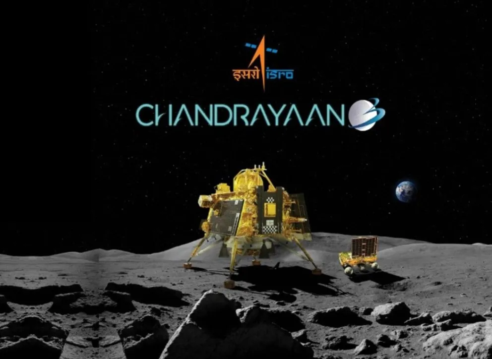 India revela primera foto de la Luna tras el histórico aterrizaje de la misión Chandrayaan-3