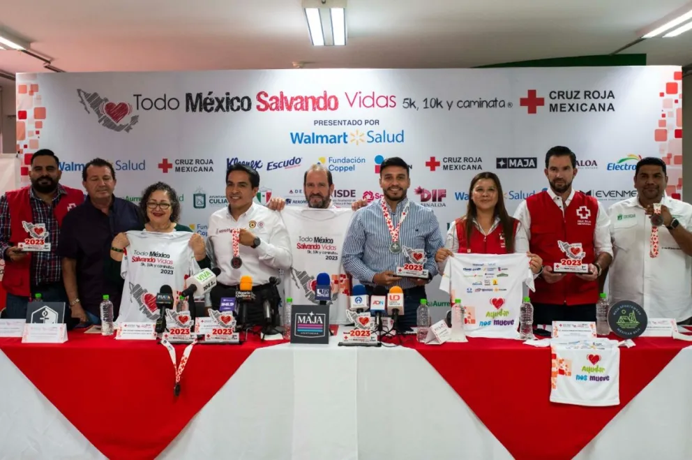 La cuarta edición de la carrera “Todo México Salvando Vidas” de Cruz Roja Mexicana, que se realizará el próximo 10 de septiembre en los 32 estados del país.