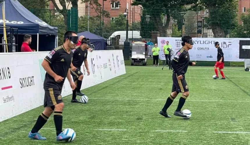 México va por buen cierre en Campeonato Mundial de Futbol para Ciegos