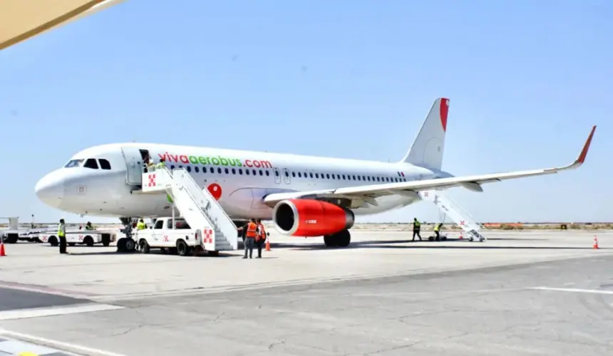 Nueva ruta de vuelo de Viva Aerobus Tijuana-Tulum. Foto: Cortesía