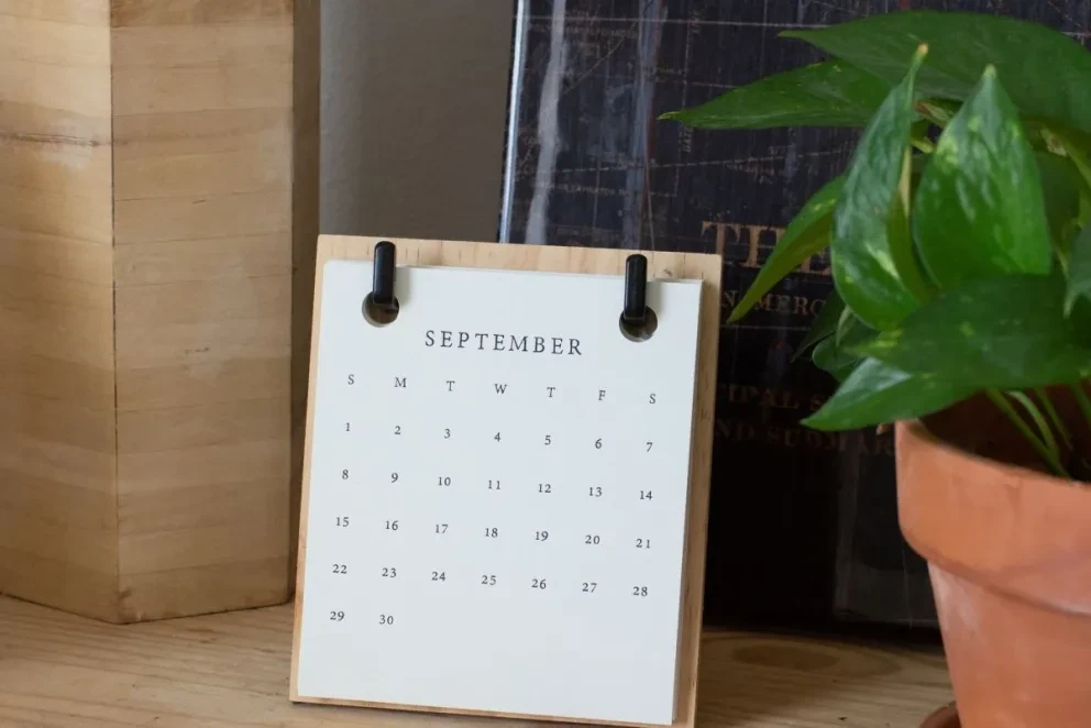 Mes de septiembre. Foto: Blessing Ri