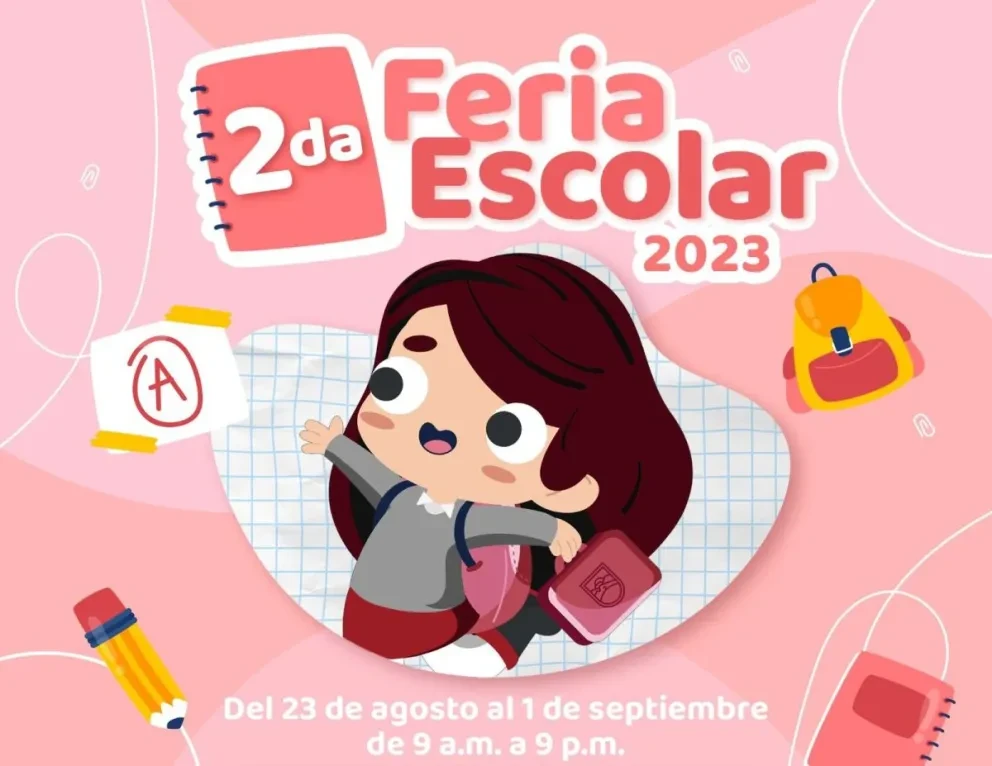 Seguna Feria del Regreso a Clases en Zacatecas. Foto: Cortesía