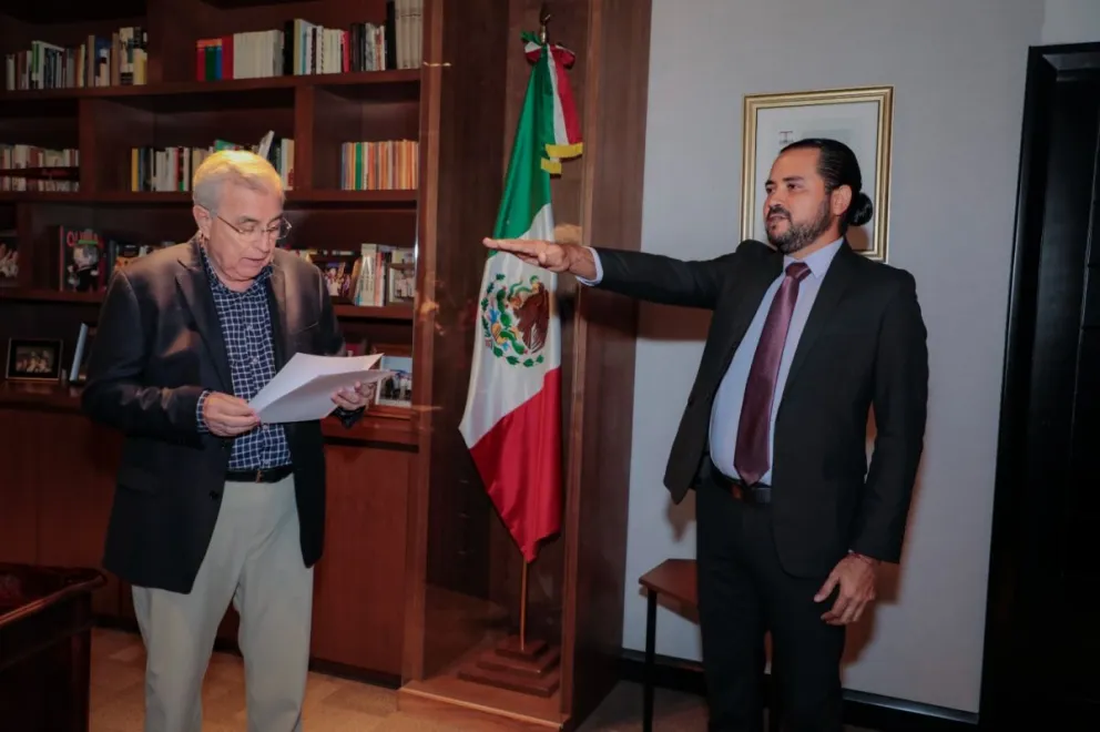 Nombra Rubén Rocha a nuevos funcionarios en la Coordinación de Desarrollo Tecnológico