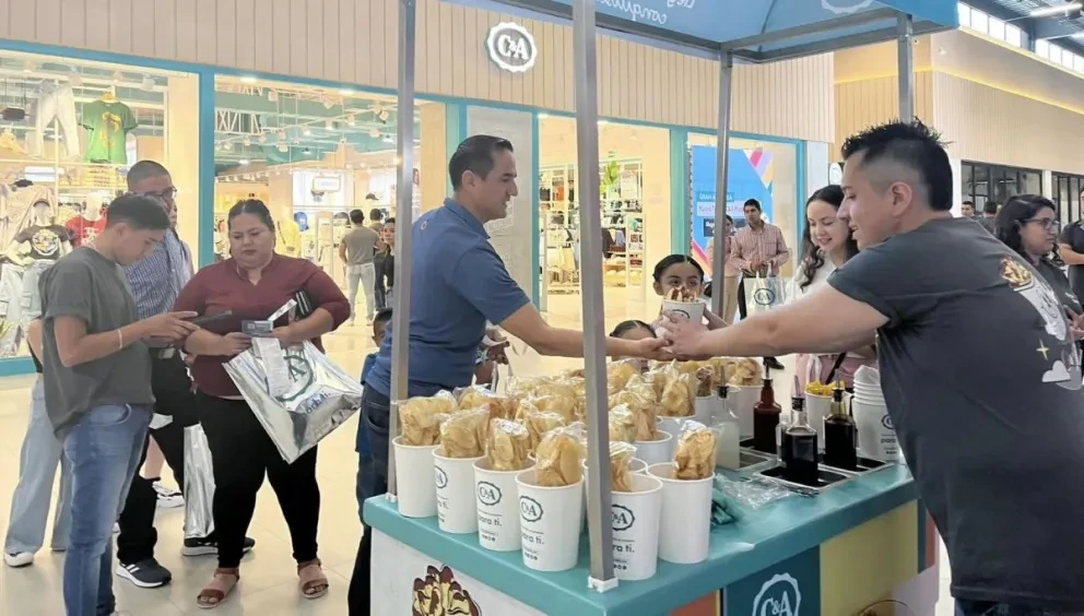Aspectos de la inauguración de la nueva tienda de C&A, en Navojoa, Sonora. Foto: Cortesía