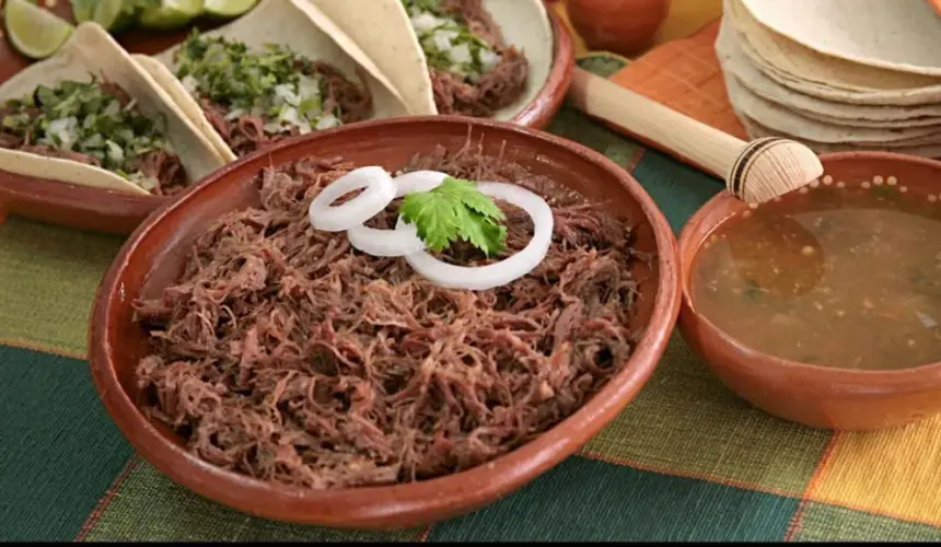 La barbacoa, es un platillo tradicional en Coahuila. Foto: Cortesía