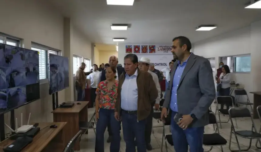 Supervisa gobernador de Zacatecas los detalles del operativo que habrá en la FENAZA 2023. Foto: Cortesía