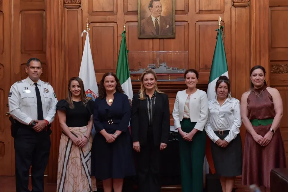 Aspectos de la reunión realizada en Palacio de Gobierno en Chihuahua. Foto: Cortesía