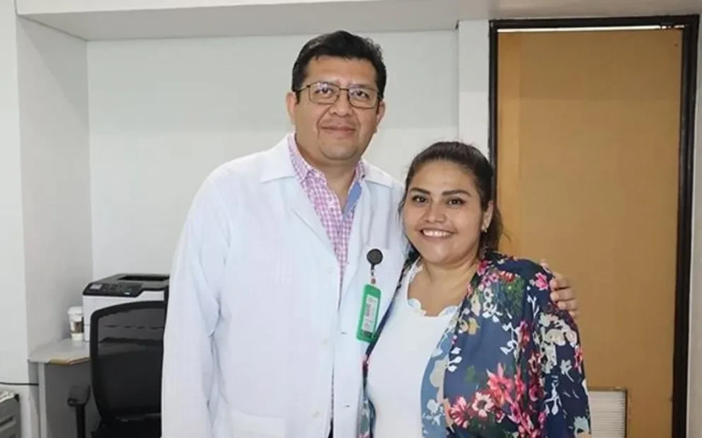 Cecilia había acudido a una cita de seguimiento en el IMSS cuando sufrió un evento vascular cerebral. Foto: IMSS
