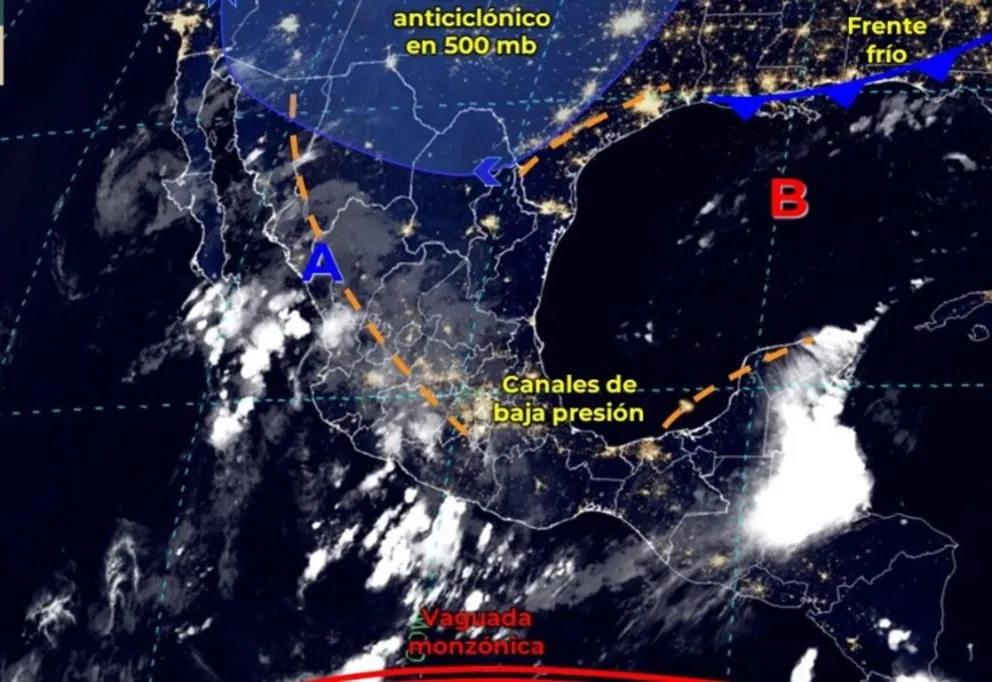 Pronóstico del clima en México hoy 31 de agosto de 2023: más lluvias para Sinaloa por el monzón mexicano