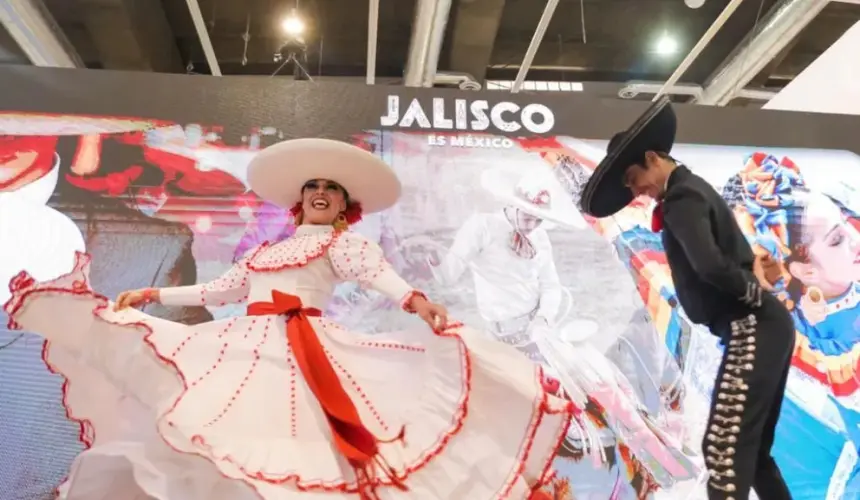 Todo listo para el Segundo Tianguis Internacional de Pueblos Mágicos en Los Ángeles, California. Foto: Cortesía