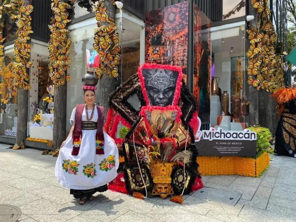 Si estas en la CDMX no dejes de visitar la exposición “Michoacán el Alma de México” .
