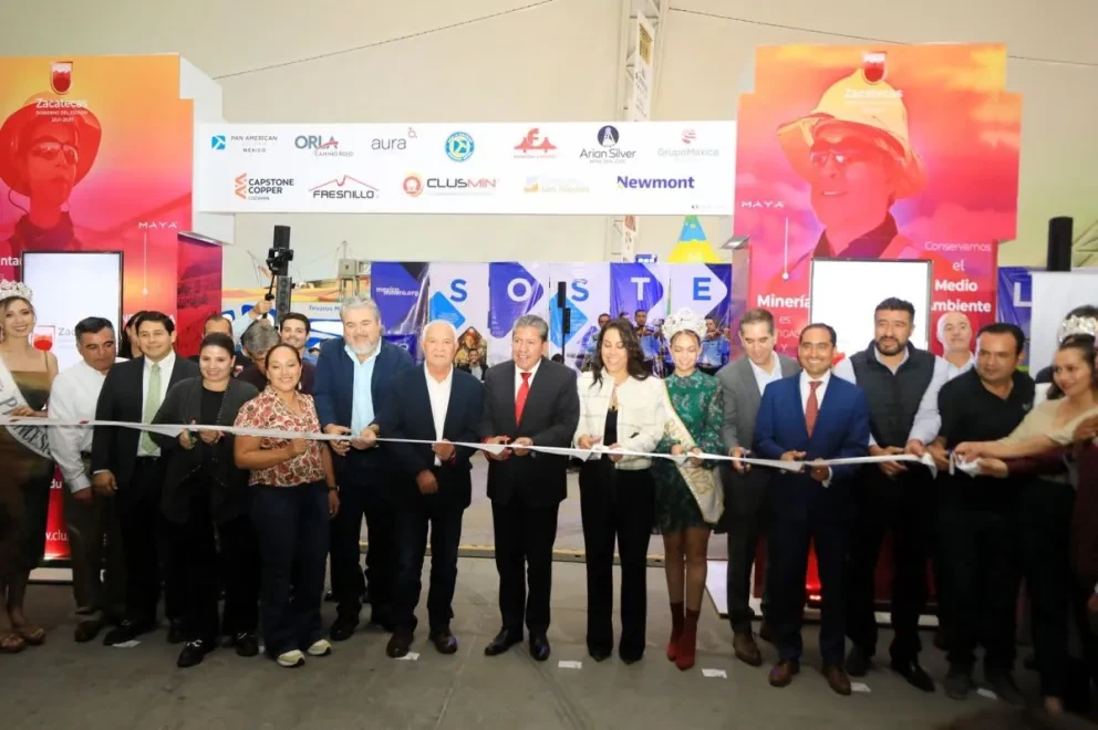 Se inauguró el Pabellón Minero en el marco de la Fenaza. Foto: Cortesía