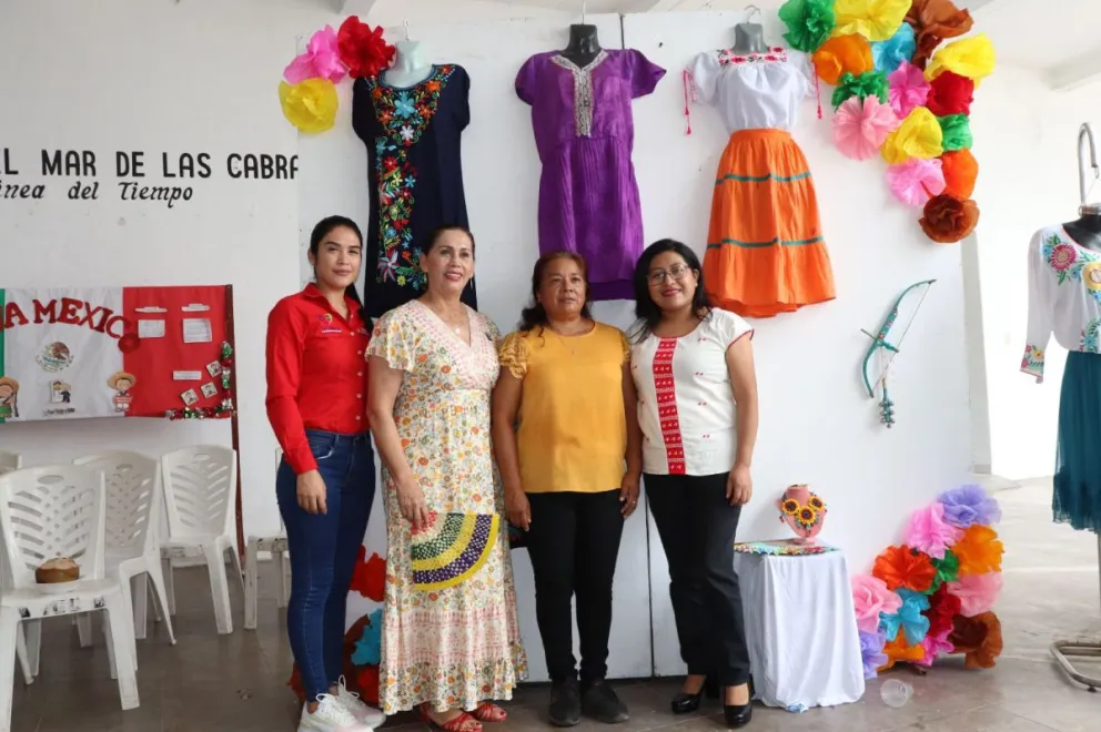 En Escuinapa conmemoran el Día Internacional de la Mujer Indígena.