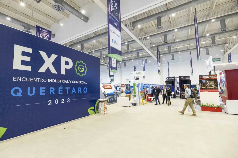 Expo Encuentro Industrial y Comercial 2023 en Querétaro. Foto: Cortesía