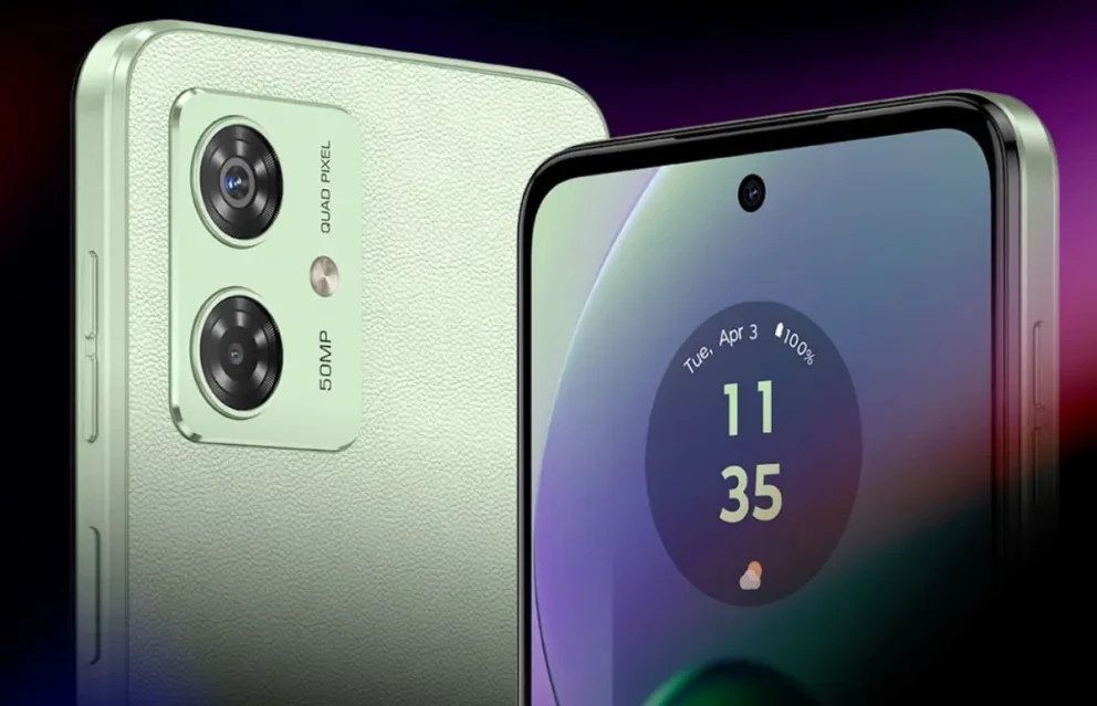 Llega el smartphone Motorola Moto G54 5G. Foto: Cortesía