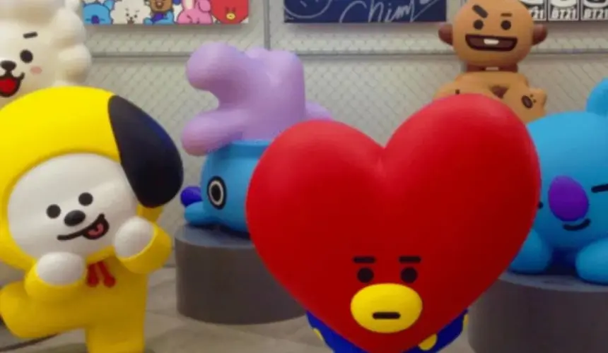 Los muñequitos BT21 creados por los BTS.