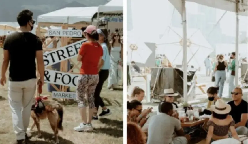 San Pedro Street & Food Market: compra local en este mercado