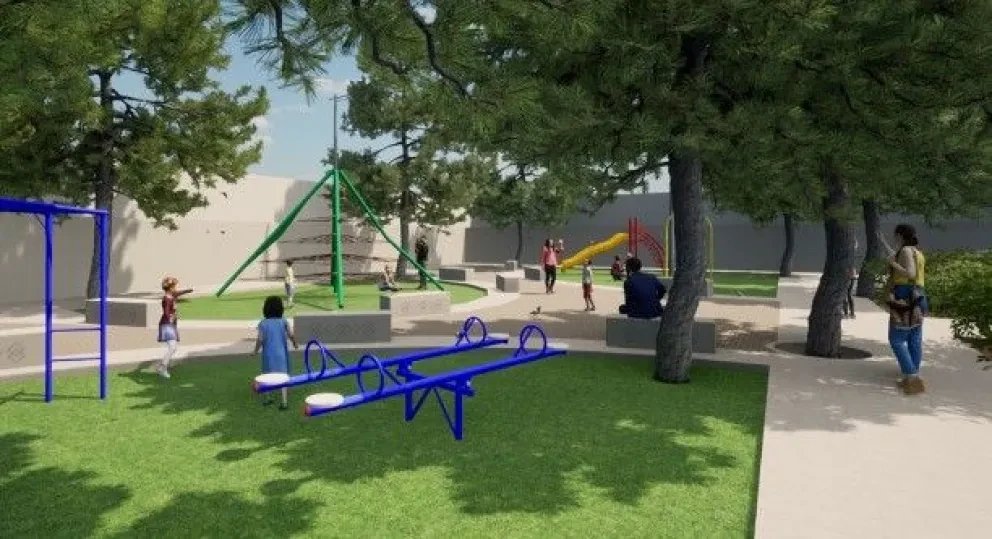 Gobierno de Sonora rehabilita 3 parques en Agua Prieta con 6.38 MDP