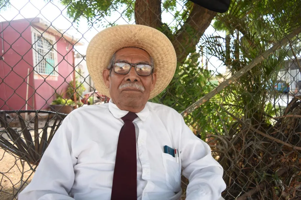 A sus 86 años de edad Marcelino es un ejemplo de perseverancia en la Nacayama