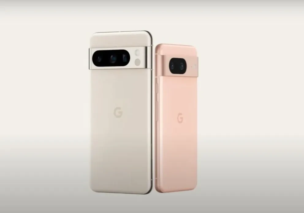 Así lucirán los nuevos Google Pixel 8 y Pixel 8 Pro, que serán presentados oficialmente el 4 de octubre. Foto: Google