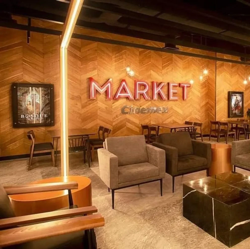 Ya fue inaugurada en San Luis Potosí Cinemex Market. Foto: Cortesía