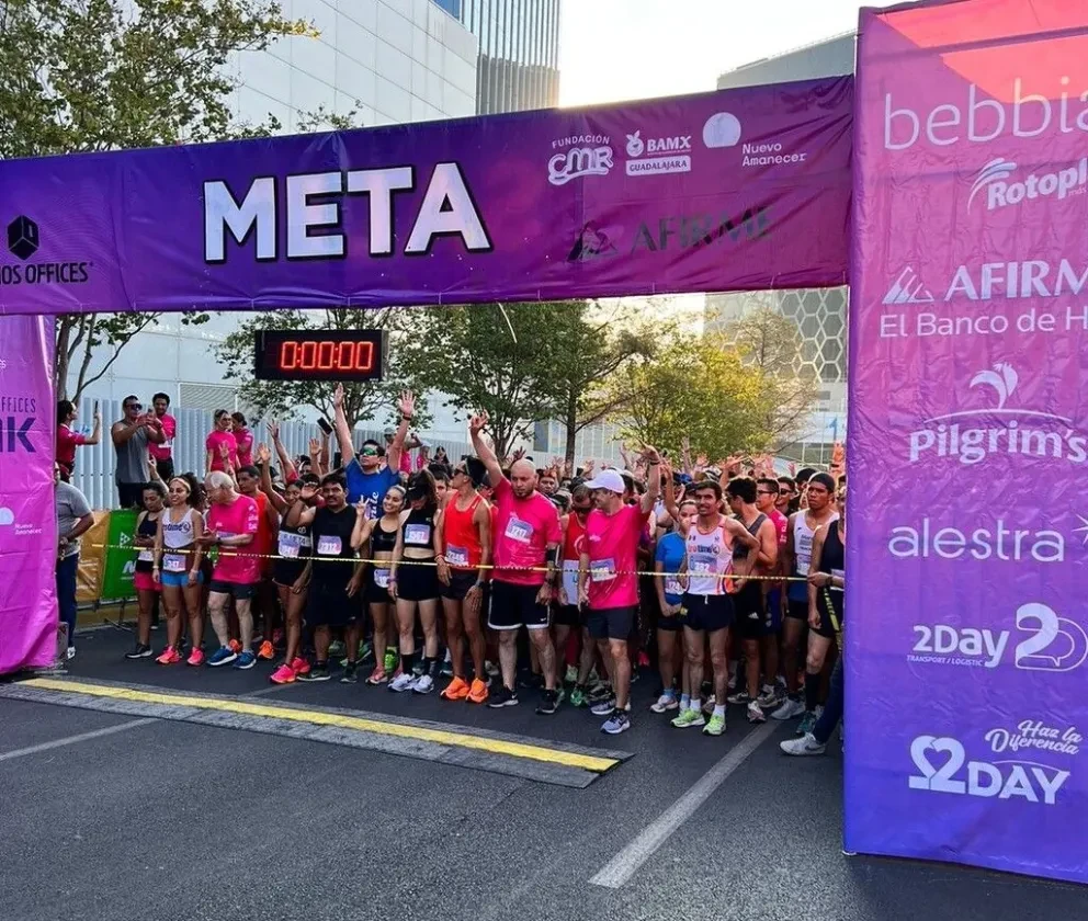 Esta fue la tercera de tres carreras sustentables que se llevaron a cabo en el país. Foto: Cortesía