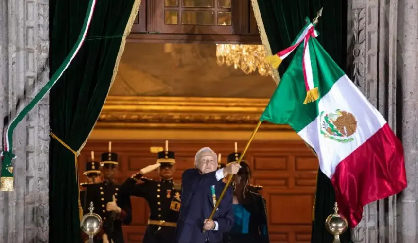 Andrés Manuel López Obrador encabezará su último Grito de Independencia como presidente de México. Foto: Presidencia