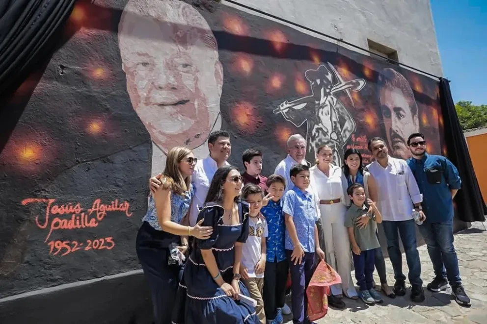 Cosalá rinde homenaje al ex gobernador de Sinaloa Jesús Aguilar Padilla