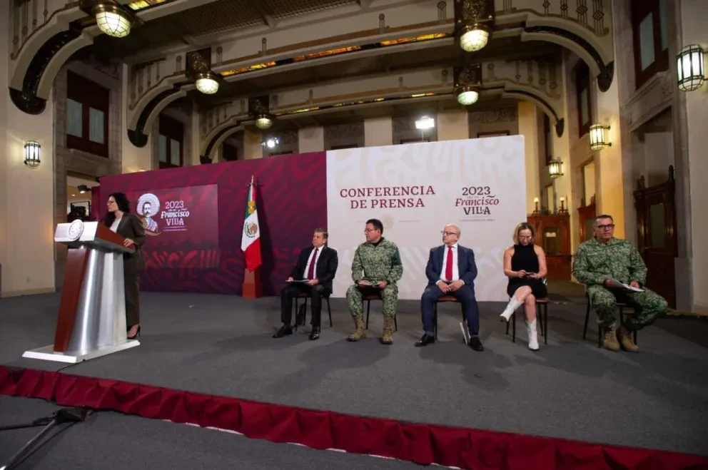 Gobierno de México No hubo agresiones en contra de madres buscadoras en Sonora.