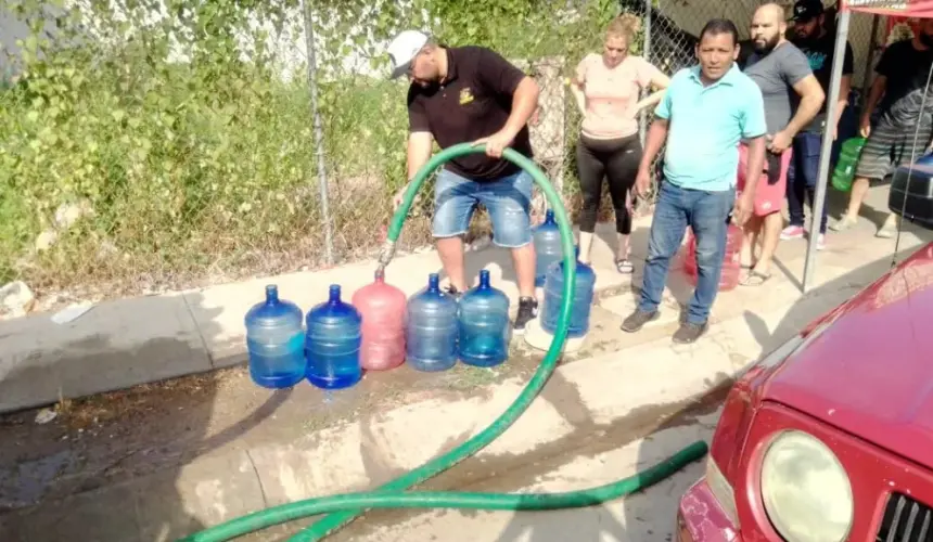 CULIACÁN. Ubicación de pipas que estarán distribuyendo agua en sectores afectados