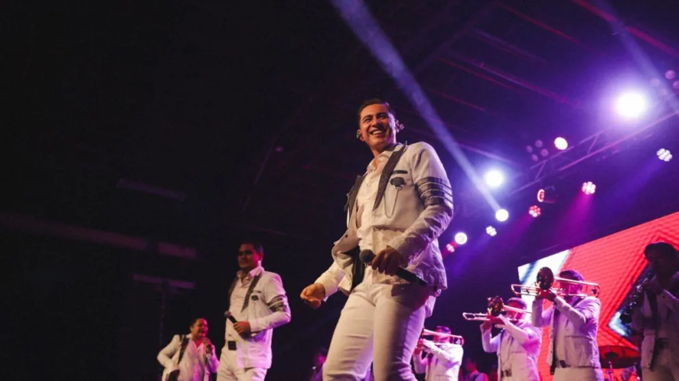 Banda Los Recoditos en Xalapa, Veracruz. Foto: Cortesía