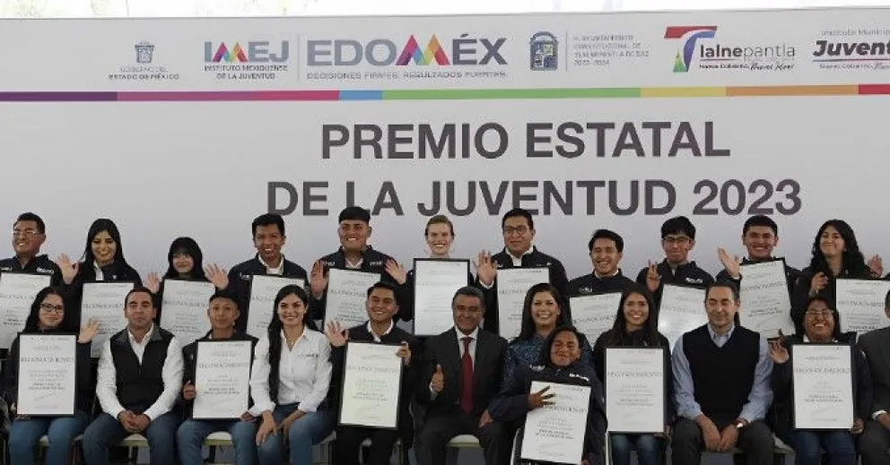 ¿Quiénes fueron los ganadores del Premio Estatal de la Juventud 2023 en Estado de México?
